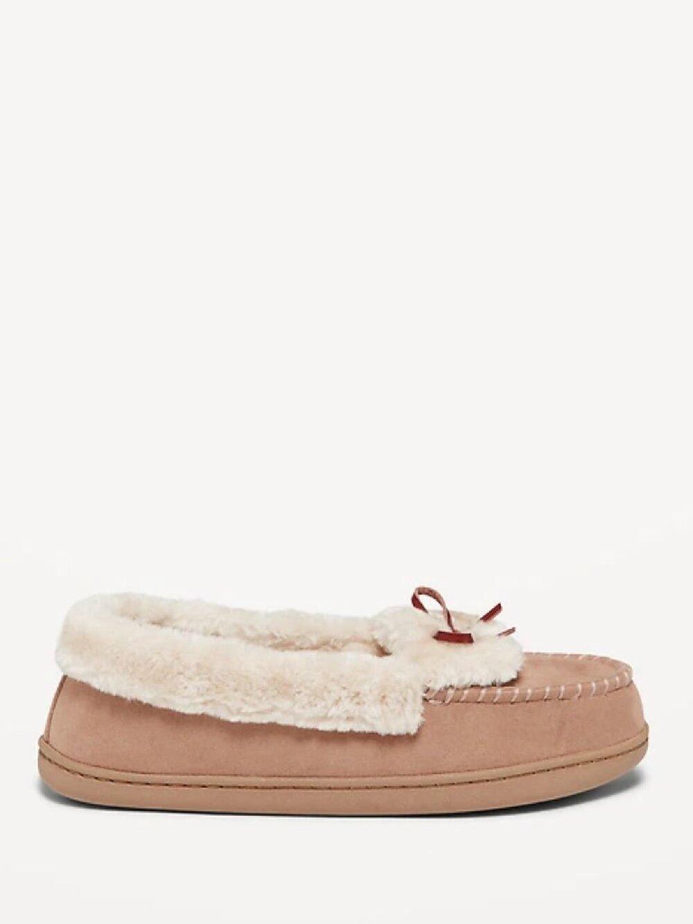 Cozy-Lined Moccasin Slippers for Women - Picture 2 of 2